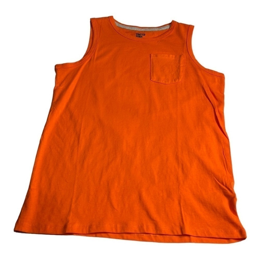 Spotted Zebra Orange Tank Top Size XXL